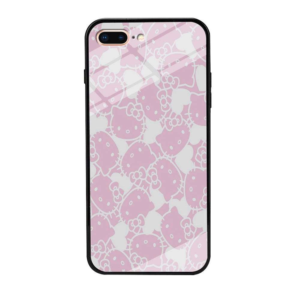 Hello Kitty Pink White iPhone 7 Plus Case
