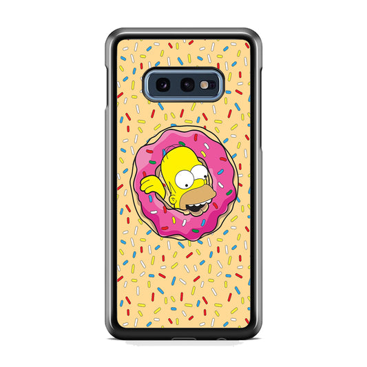 Homer Simpson Donut Dreams Samsung Galaxy S10E Case