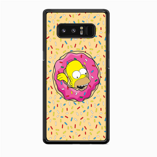 Homer Simpson Donut Dreams Samsung Galaxy Note 8 Case
