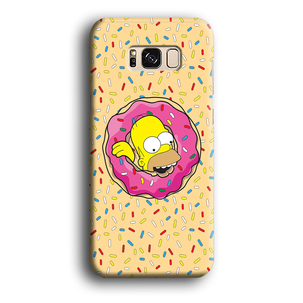Homer Simpson Donut Dreams Samsung Galaxy S8 Plus Case 3D Case