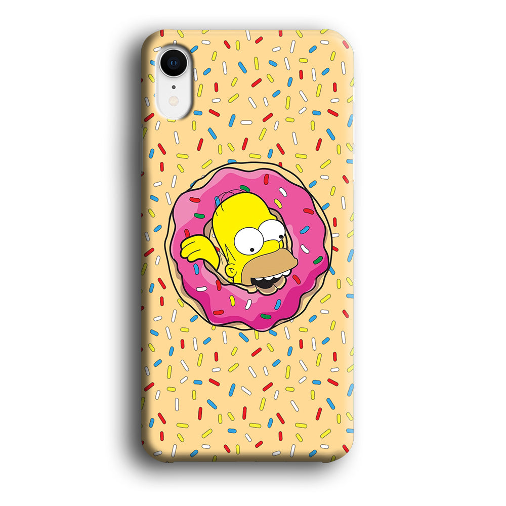 Homer Simpson Donut Dreams iPhone XR Case