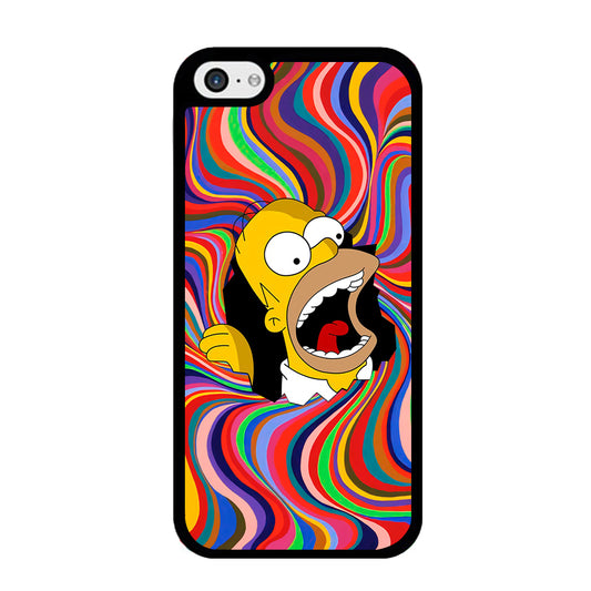 Homer Simpson Screaming Forward iPhone 5 | 5s Case - Carneyforia