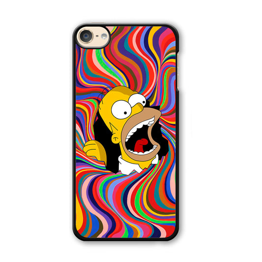Homer Simpson Screaming Forward iPod Touch 6 Case - Carneyforia