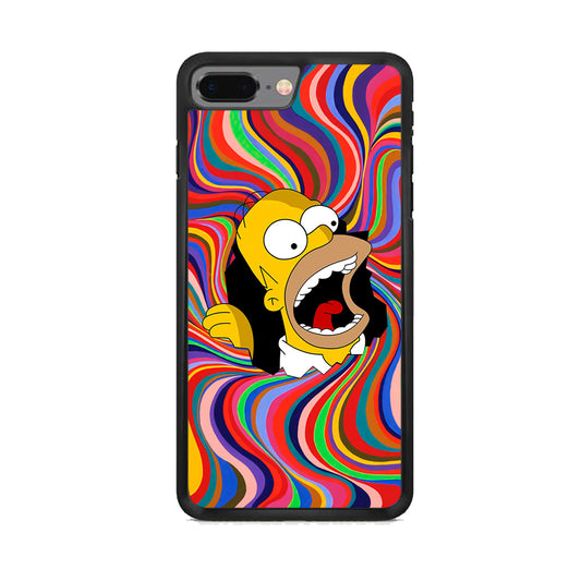 Homer Simpson Screaming Forward iPhone 7 Plus Case