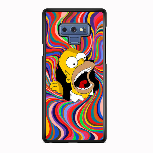 Homer Simpson Screaming Forward Samsung Galaxy Note 9 Case