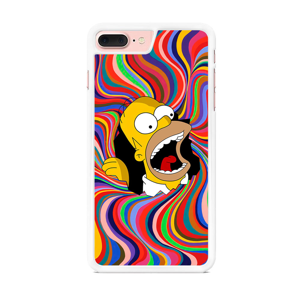 Homer Simpson Screaming Forward iPhone 7 Plus Case