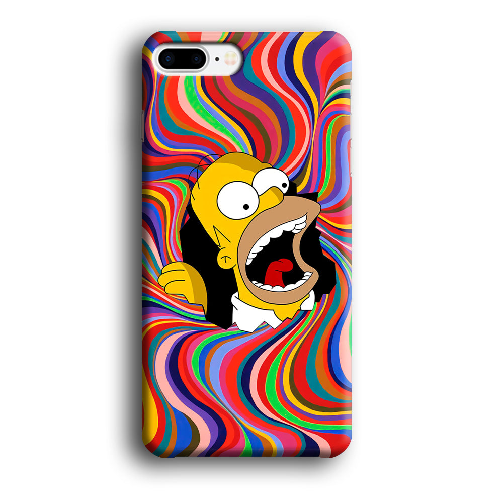 Homer Simpson Screaming Forward iPhone 7 Plus Case