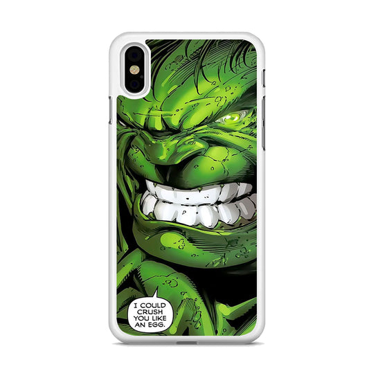 Hulk Angry iPhone X Case