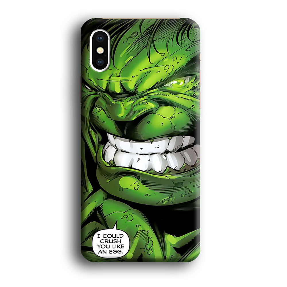 Hulk Angry iPhone X Case