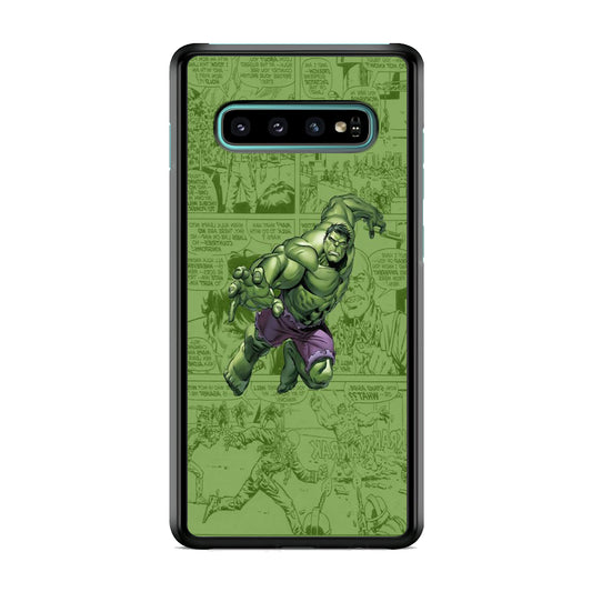 Hulk Comic Samsung Galaxy S10 Case