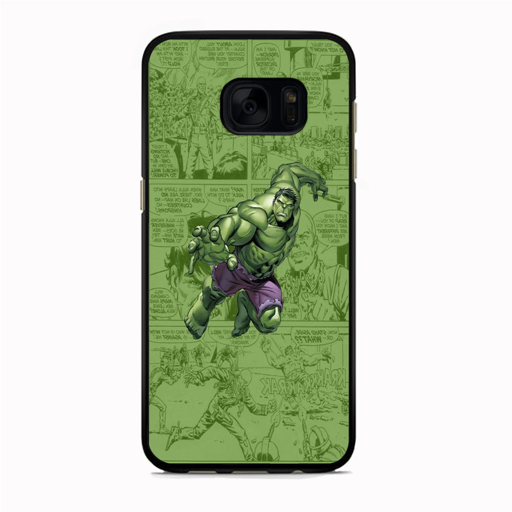 Hulk Comic Samsung Galaxy S7 Edge Case
