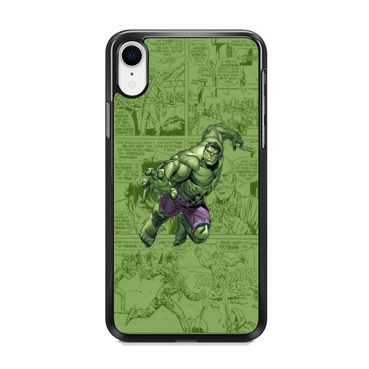 Hulk Comic iPhone XR Case