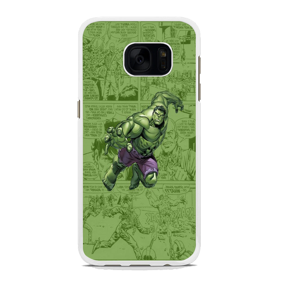 Hulk Comic Samsung Galaxy S7 Edge Case