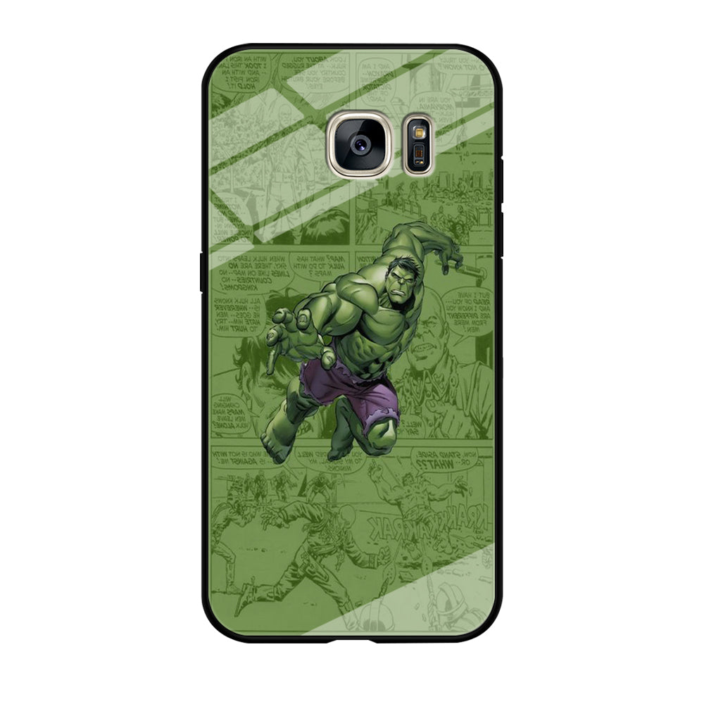 Hulk Comic Samsung Galaxy S7 Edge Case