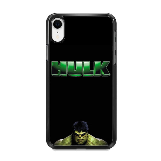 Hulk Neon Logo iPhone XR Case
