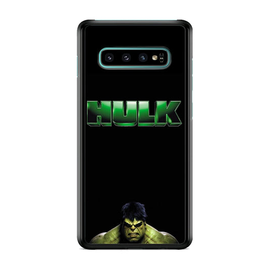 Hulk Neon Logo Samsung Galaxy S10 Case