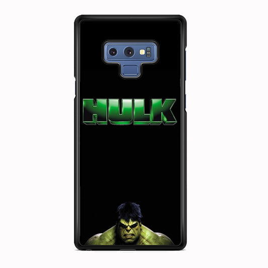 Hulk Neon Logo Samsung Galaxy Note 9 Case