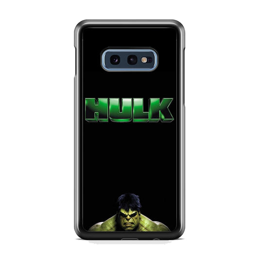 Hulk Neon Logo Samsung Galaxy S10E Case