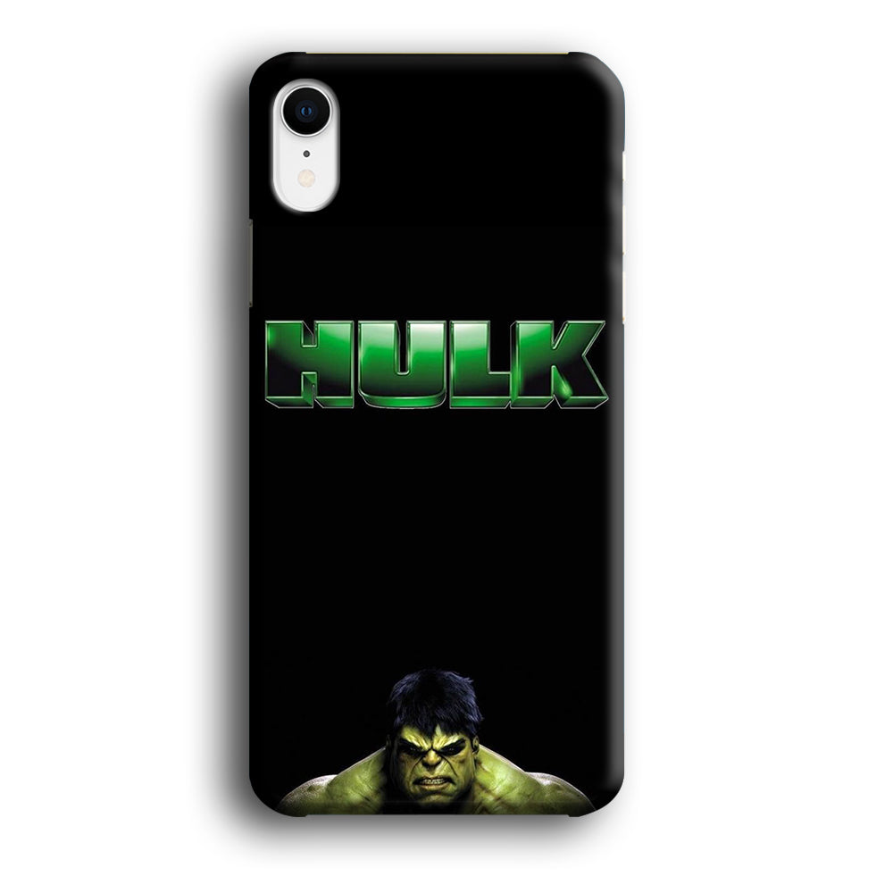 Hulk Neon Logo iPhone XR Case