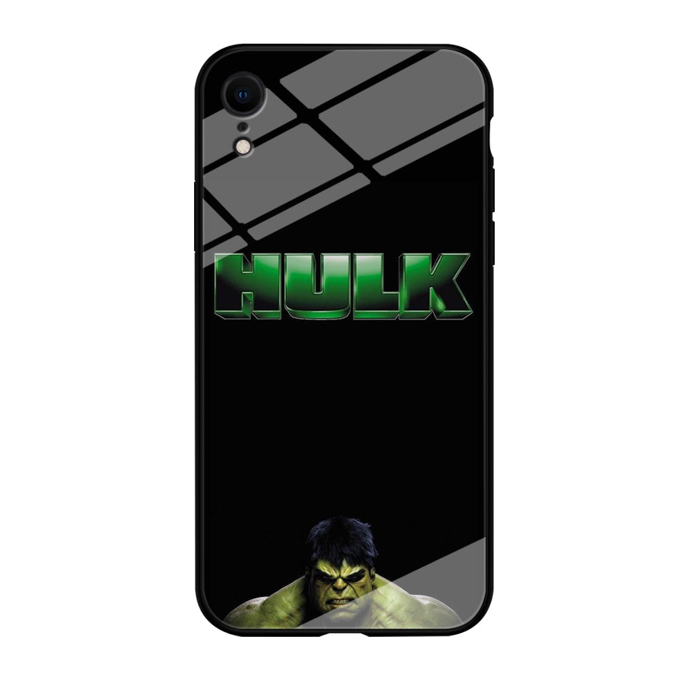 Hulk Neon Logo iPhone XR Case