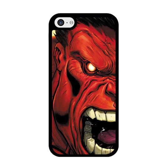 Hulk Red Half Face iPhone 5 | 5s Case - Carneyforia