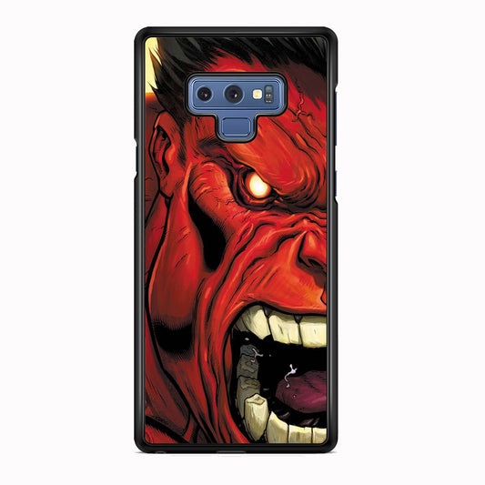 Hulk Red Half Face Samsung Galaxy Note 9 Case