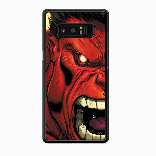 Hulk Red Half Face Samsung Galaxy Note 8 Case