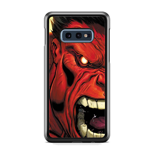 Hulk Red Half Face Samsung Galaxy S10E Case