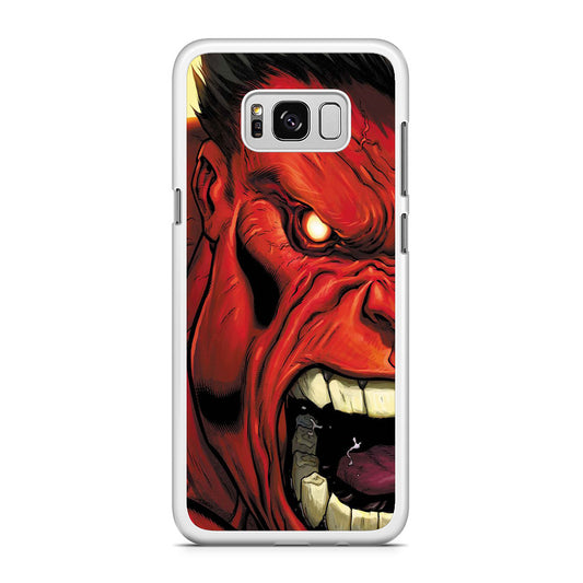 Hulk Red Half Face Samsung Galaxy S8 Case