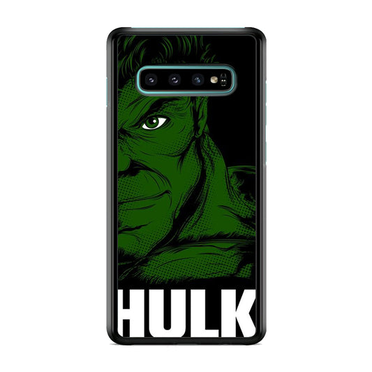 Hulk Word Cool Face Samsung Galaxy S10 Case