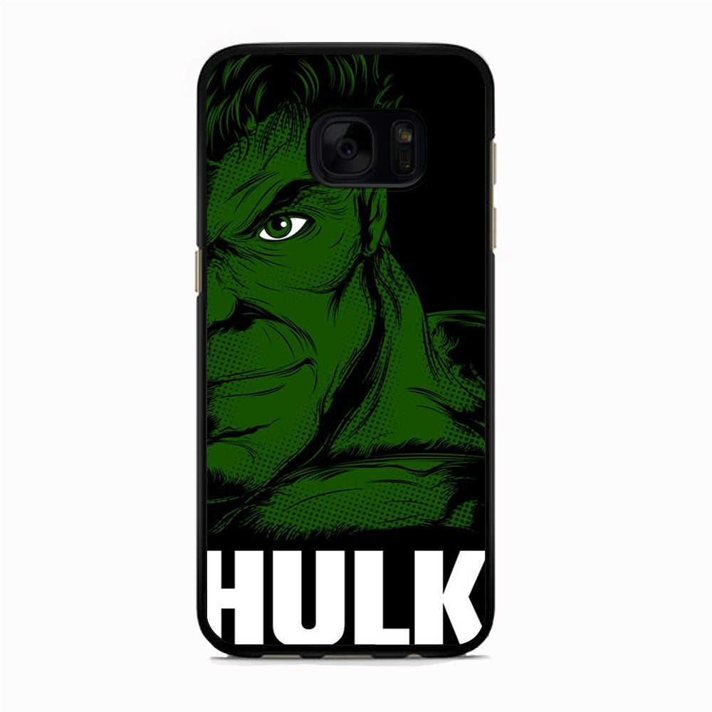Hulk Word Cool Face Samsung Galaxy S7 Case