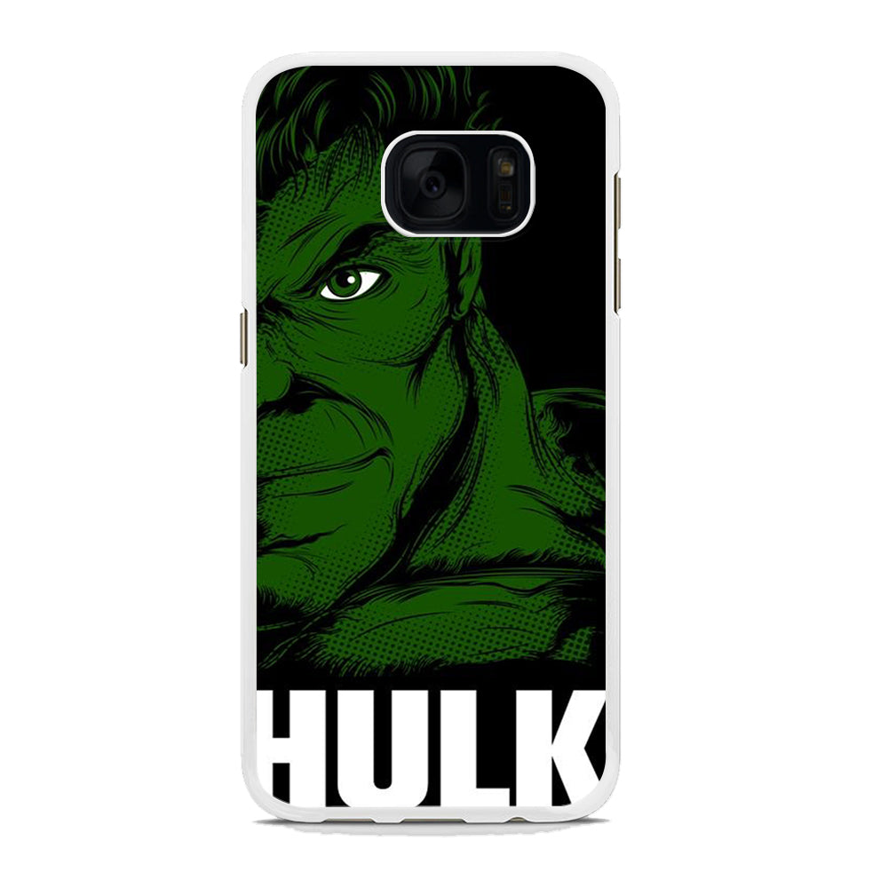 Hulk Word Cool Face Samsung Galaxy S7 Case