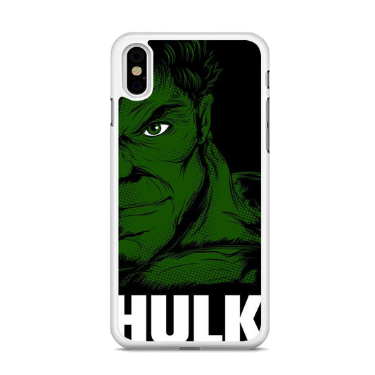 Hulk Word Cool Face iPhone XS MAX Case
