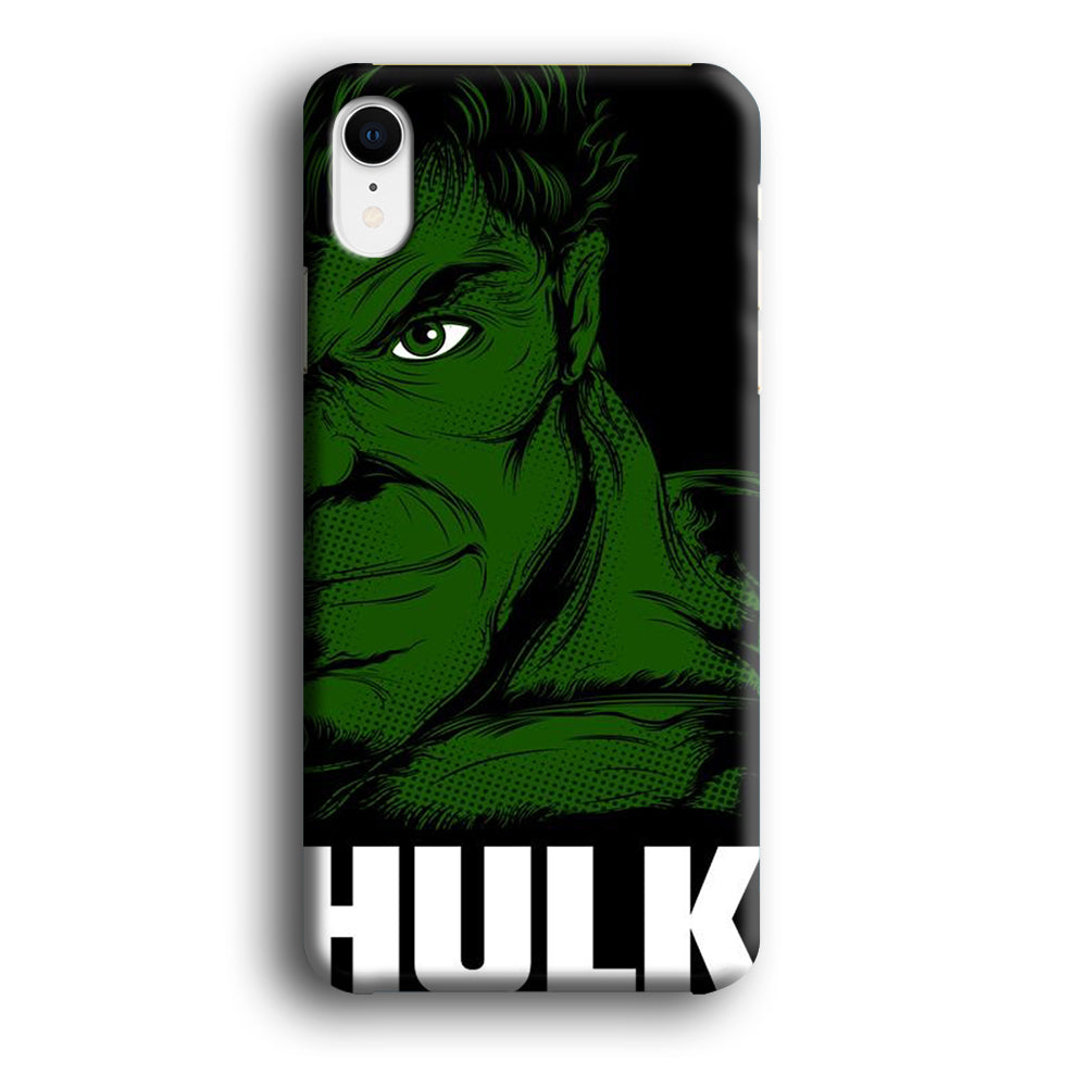 Hulk Word Cool Face iPhone XR Case