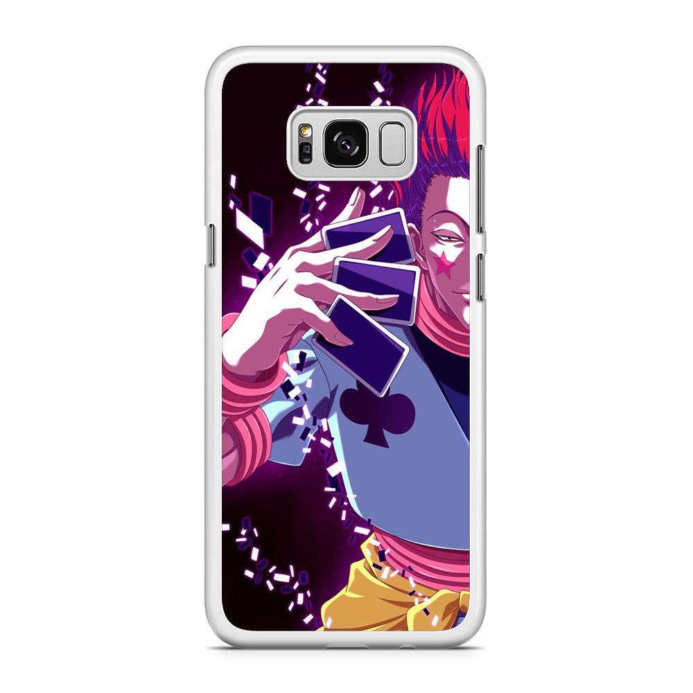 Hunter X Hunter Hisoka Samsung Galaxy S8 Plus Case Rubber White (2D Case)