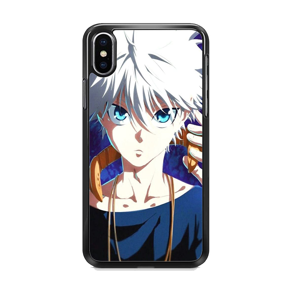 Hunter X Hunter Killua Close Up iPhone X Case