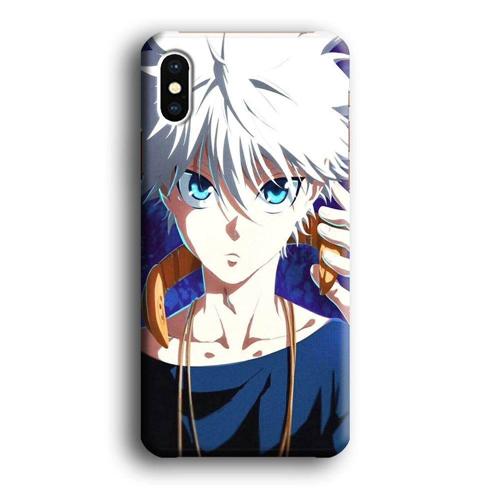 Hunter X Hunter Killua Close Up iPhone XS MAX Case
