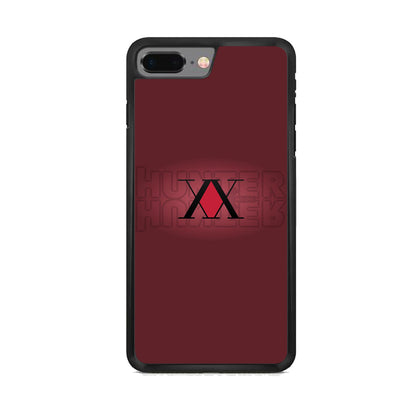 Hunter X Hunter Maroon Logo iPhone 7 Plus Case