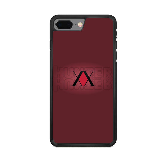 Hunter X Hunter Maroon Logo iPhone 7 Plus Case