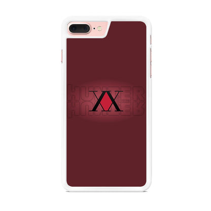 Hunter X Hunter Maroon Logo iPhone 7 Plus Case