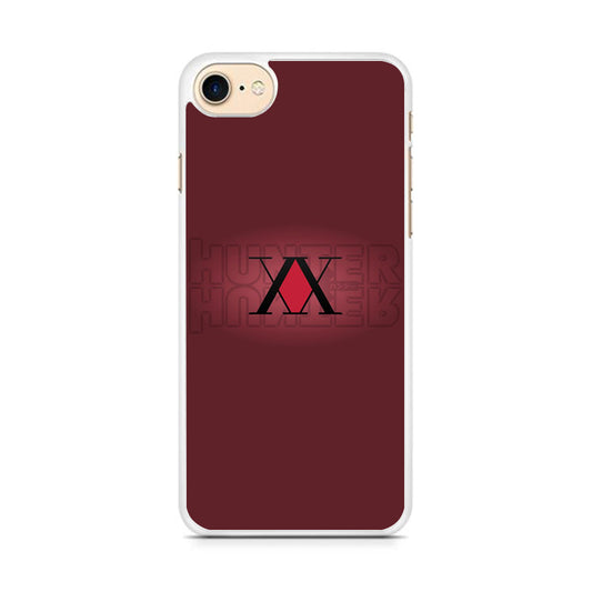 Hunter X Hunter Maroon Logo iPhone 8 Case