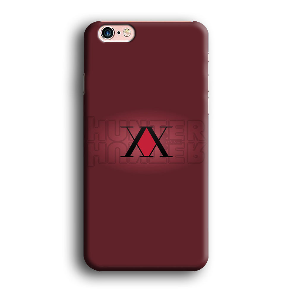 Hunter X Hunter Maroon Logo iPhone 6 Plus | 6s Plus Case