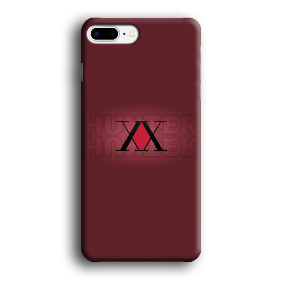 Hunter X Hunter Maroon Logo iPhone 7 Plus Case