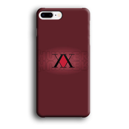 Hunter X Hunter Maroon Logo iPhone 7 Plus Case
