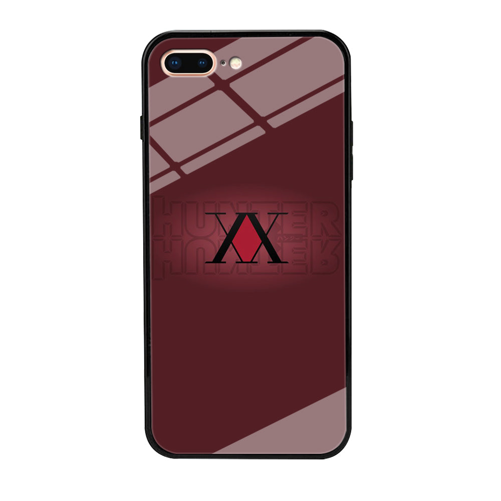 Hunter X Hunter Maroon Logo iPhone 7 Plus Case