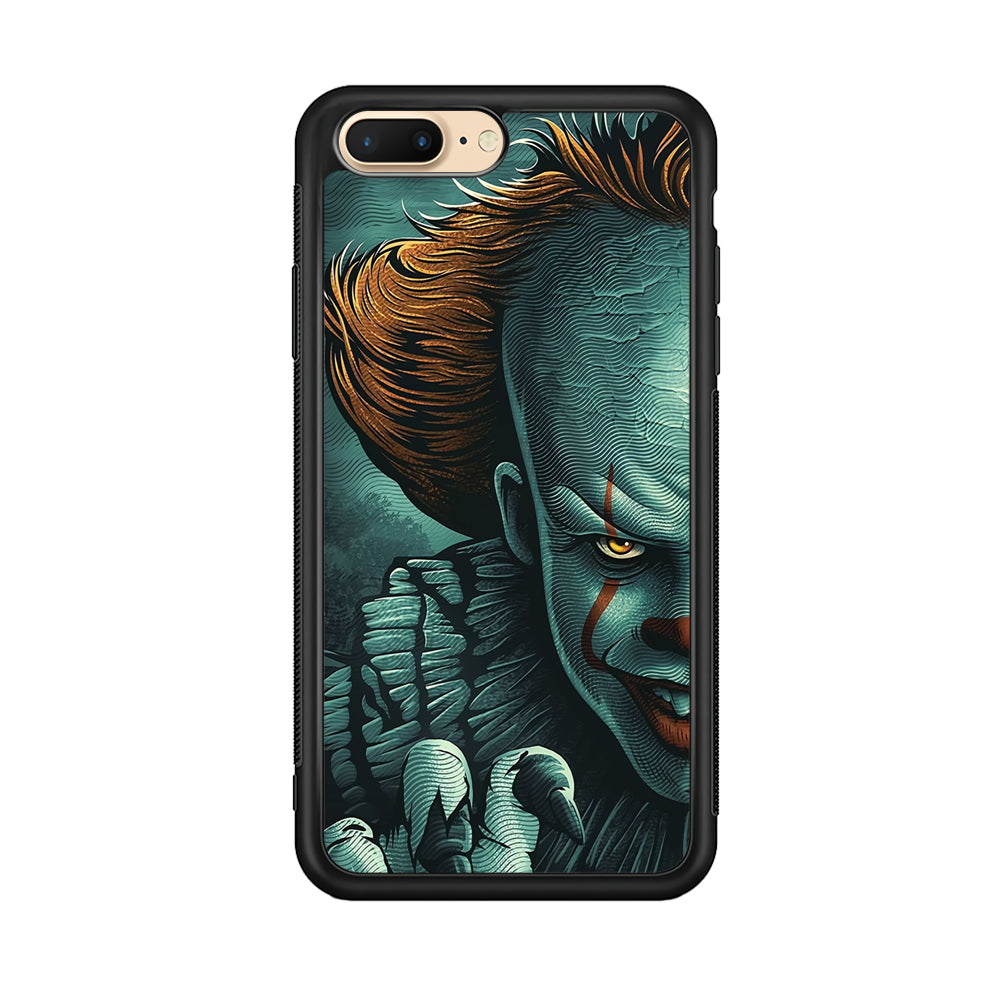 IT Half Face iPhone 8 Plus Case