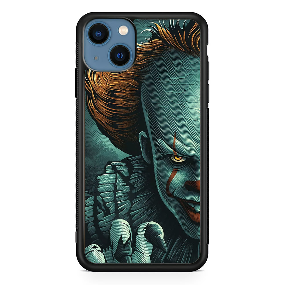 IT Half Face iPhone 13 Case