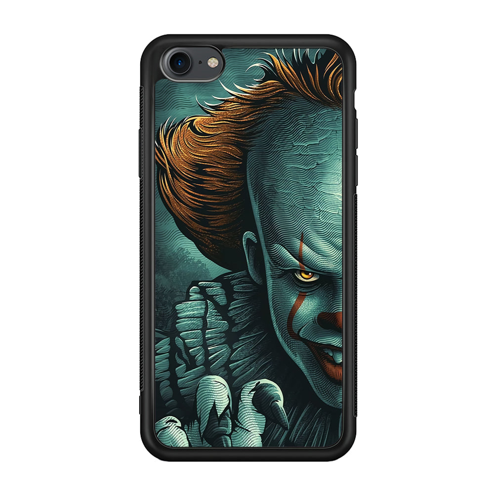 IT Half Face iPhone 8 Case