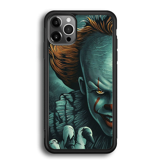 IT Half Face iPhone 12 Pro Case