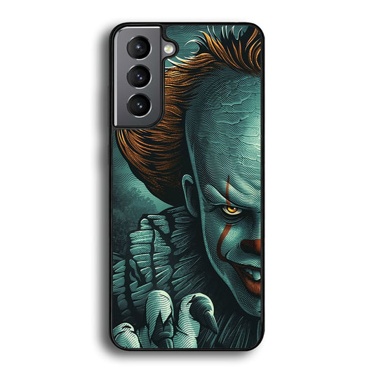 IT Half Face Samsung Galaxy S21 Plus Case - Carneyforia